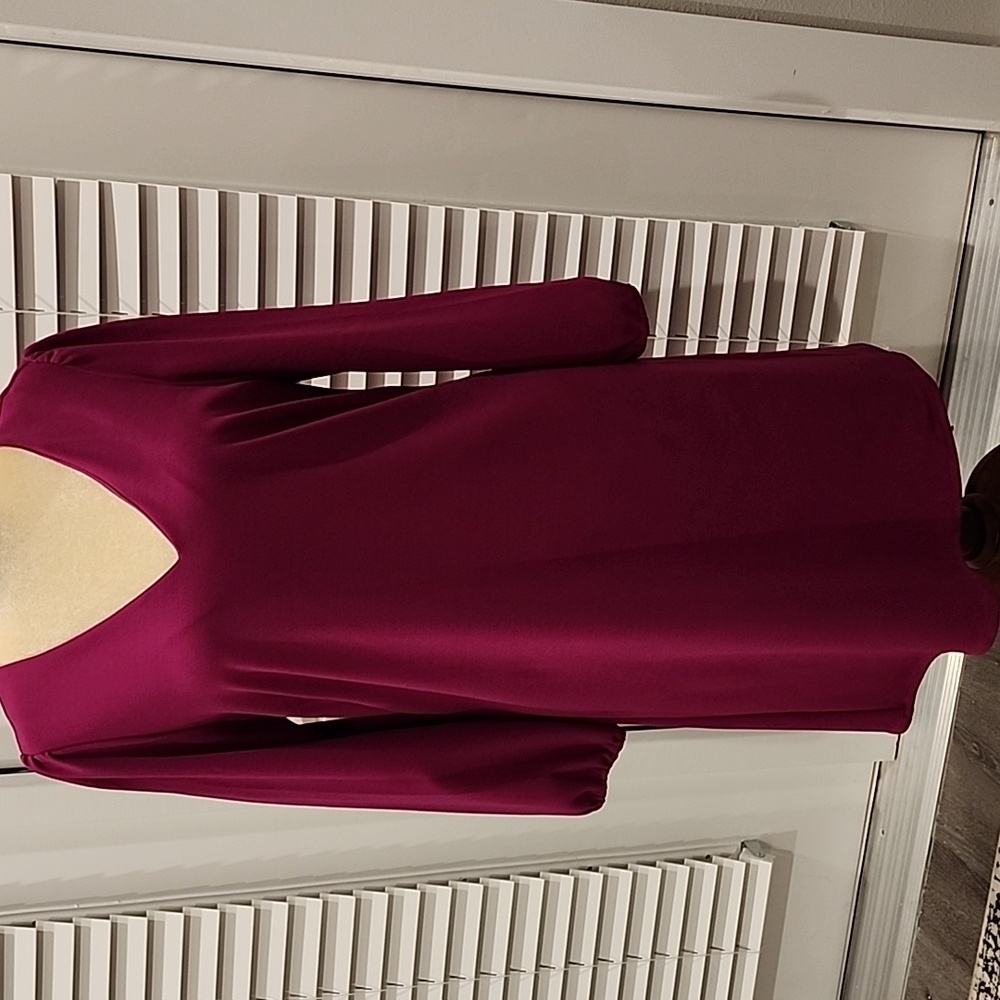 ALEXIA ADMOR Shift Dress, XL, Raspberry - Picture 2 of 14
